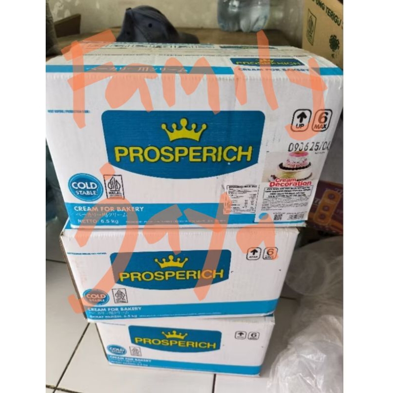 

Prosperich butter cream decoration 6,5kg