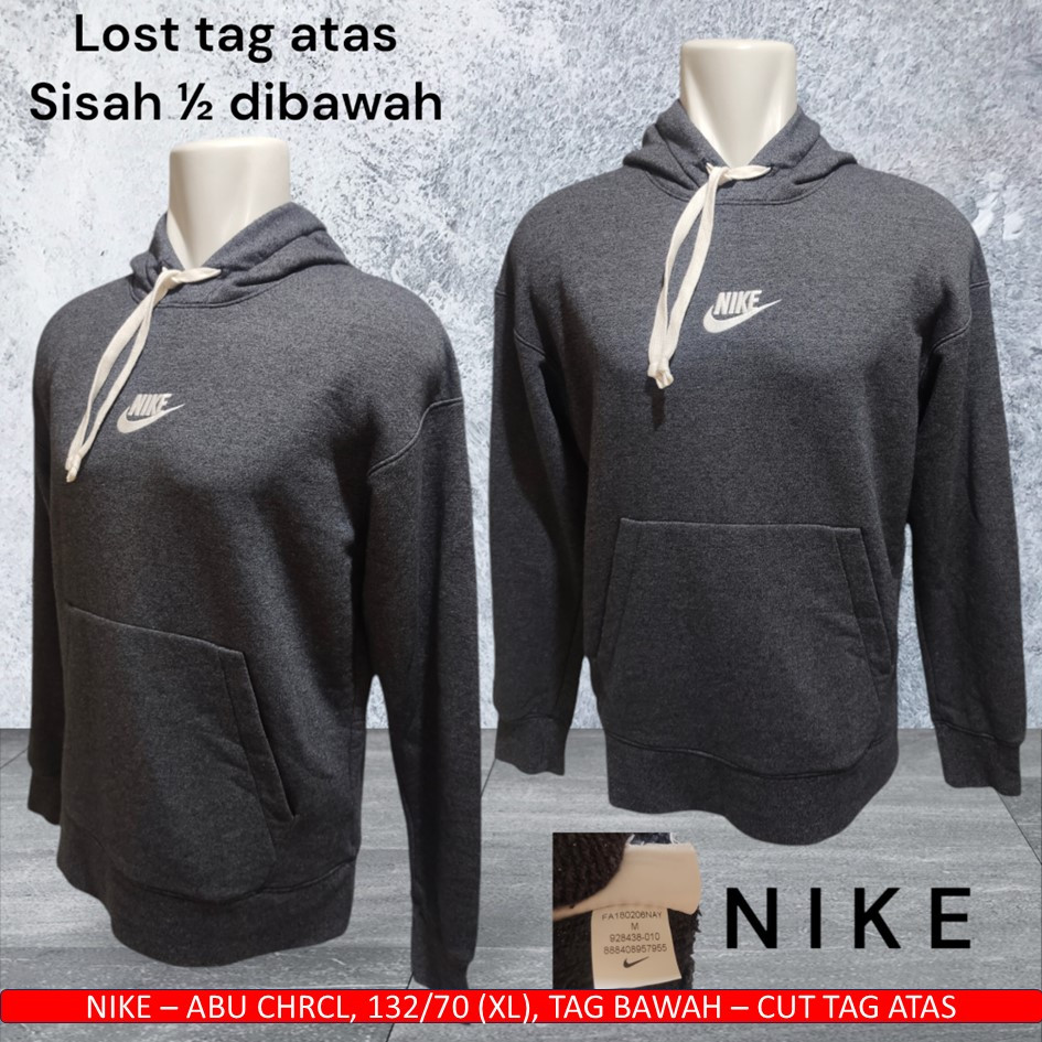 Sweater Hoodie Nike Original/Nike Abu Ori/Hoodie Nike Abu Original - Thrift/Preloved/Second