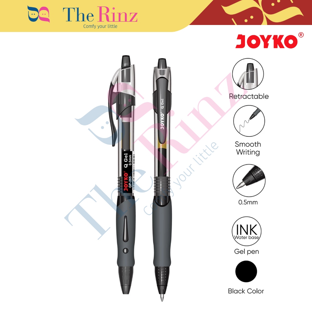 

Gel Pen Pulpen Pena Joyko GP-265 Q Gel 0.5 mm 1pc