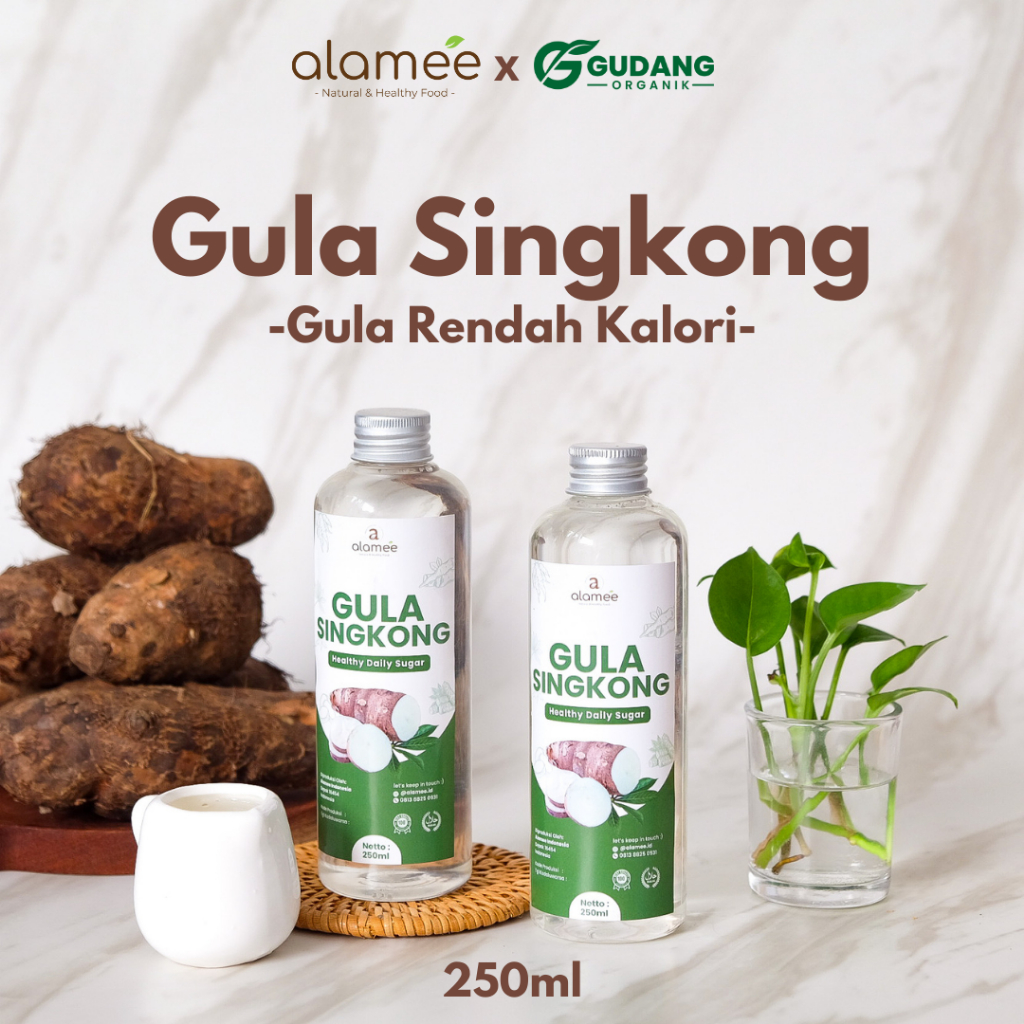 

250ml Gula Singkong Organik Cair Rendah Kalori