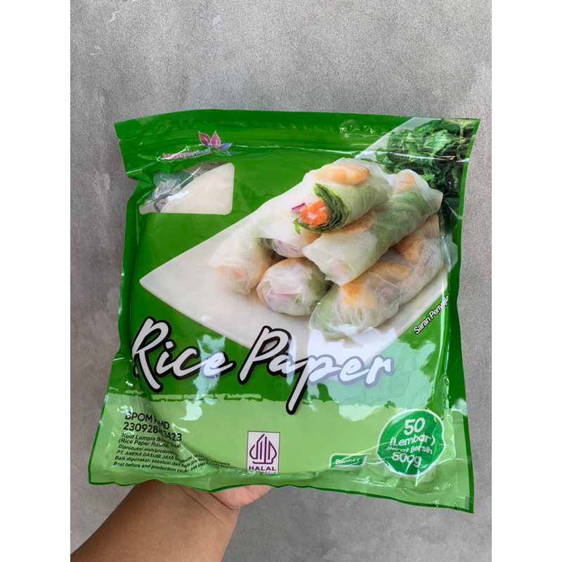 

RICE PAPER ISI 50 LEMBAR - JAVA SUPER FOOD