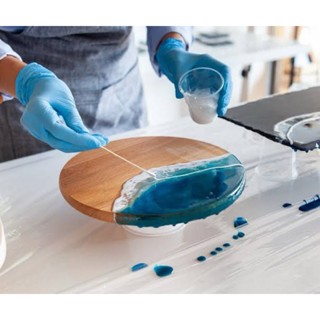 Epoxy Resin Bening - 750Gr - Resin Table Top - Casting Resin - Resin Meja Kayu