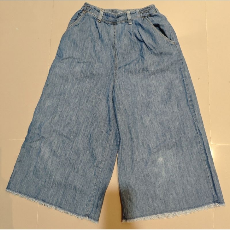 Kulot jeans panjang 7/8 by Colza