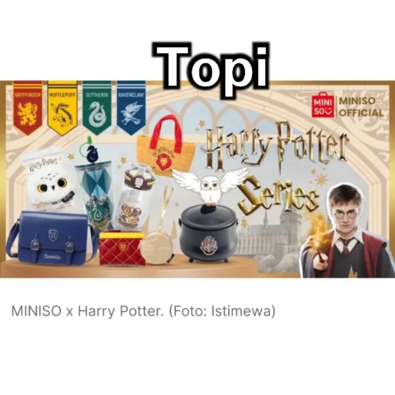 Miniso X Harry Potter/Topi/Harry Potter