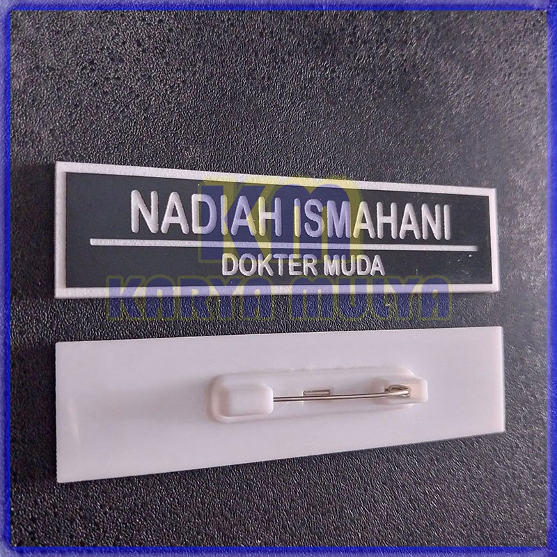 

Name Tag Model Grafir Papan Nama Custom Grafir - Karya Mulya