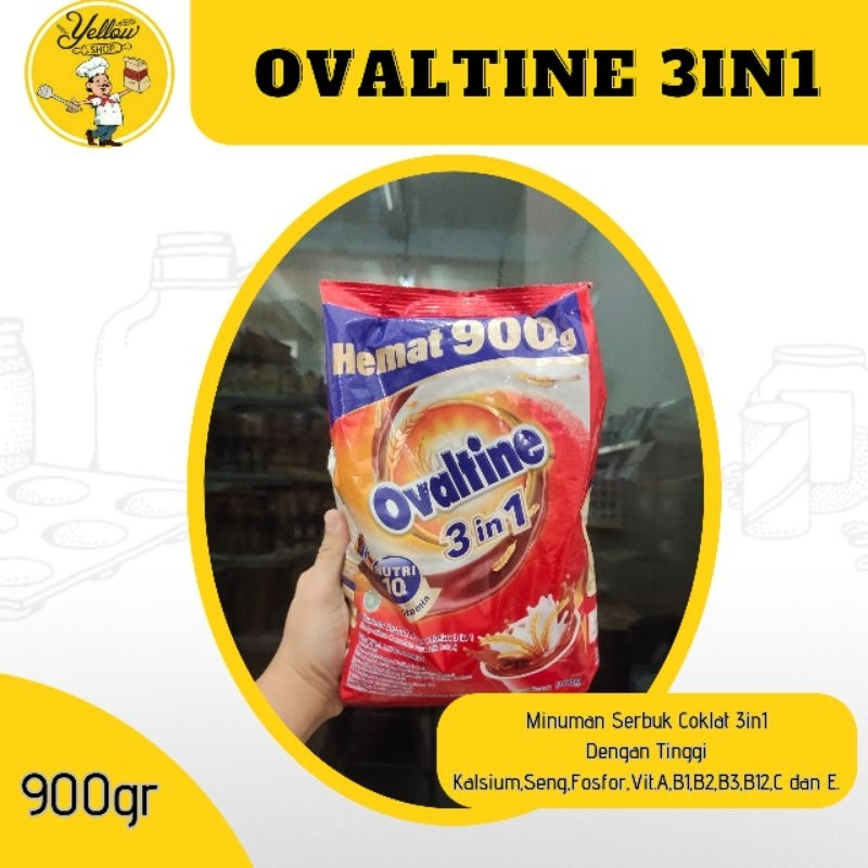 

OVALTINE 3IN1 / MINUMAN SERBUK COKLAT MALT MILK DRINK