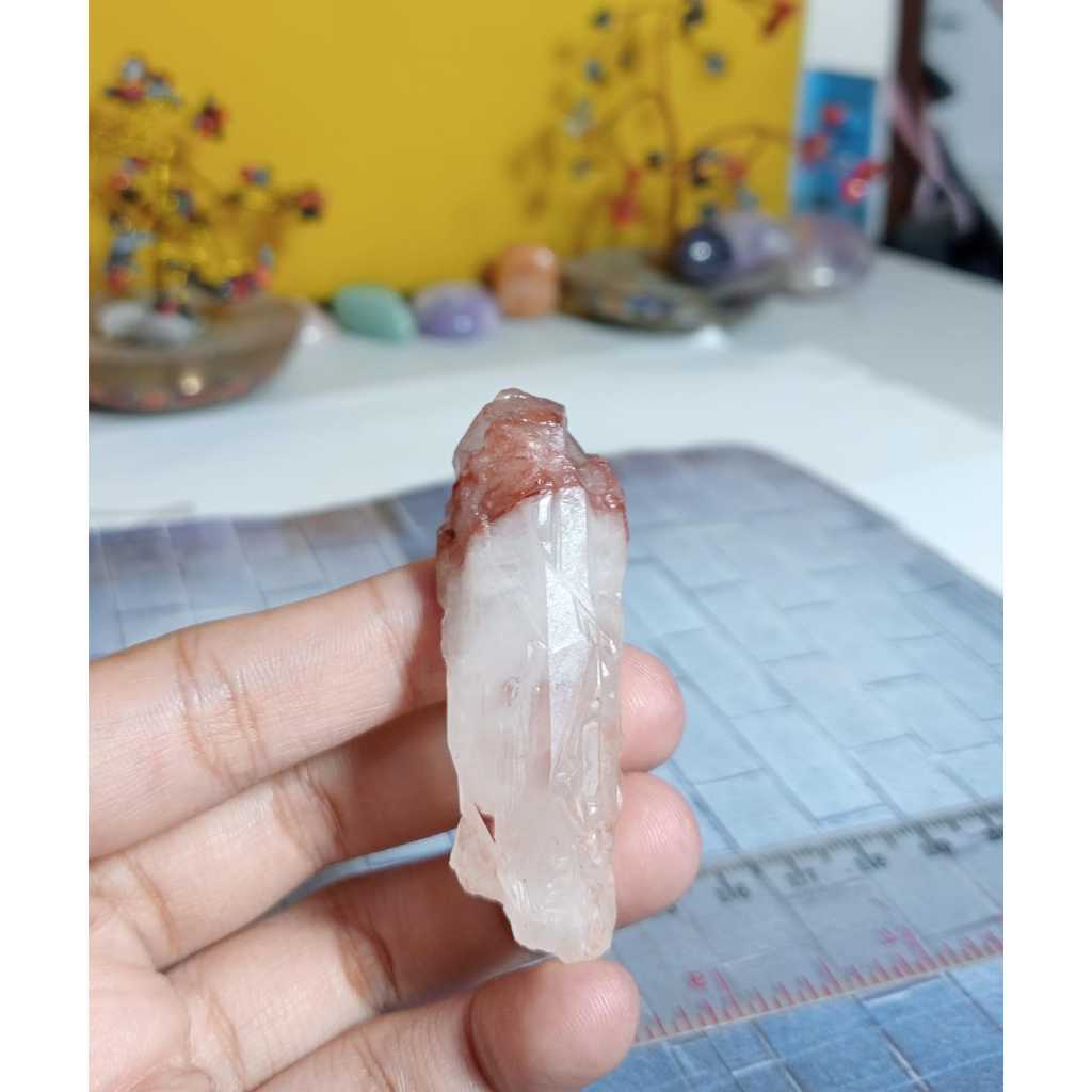 Batu Natural Red Crystal Cluster Quartz (11)