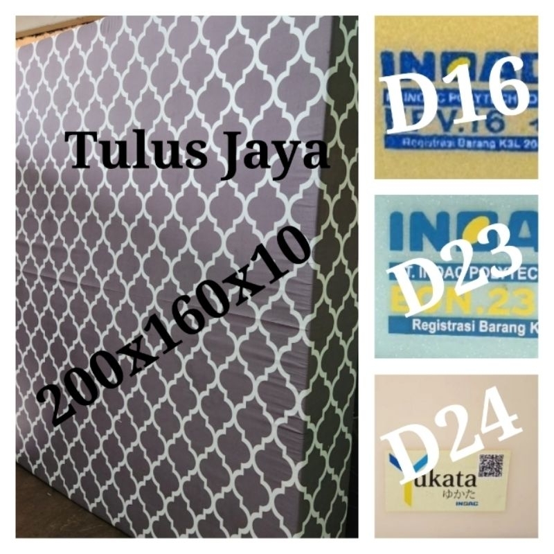 200x160x10 Topper/Kasur Busa INOAC Yukata