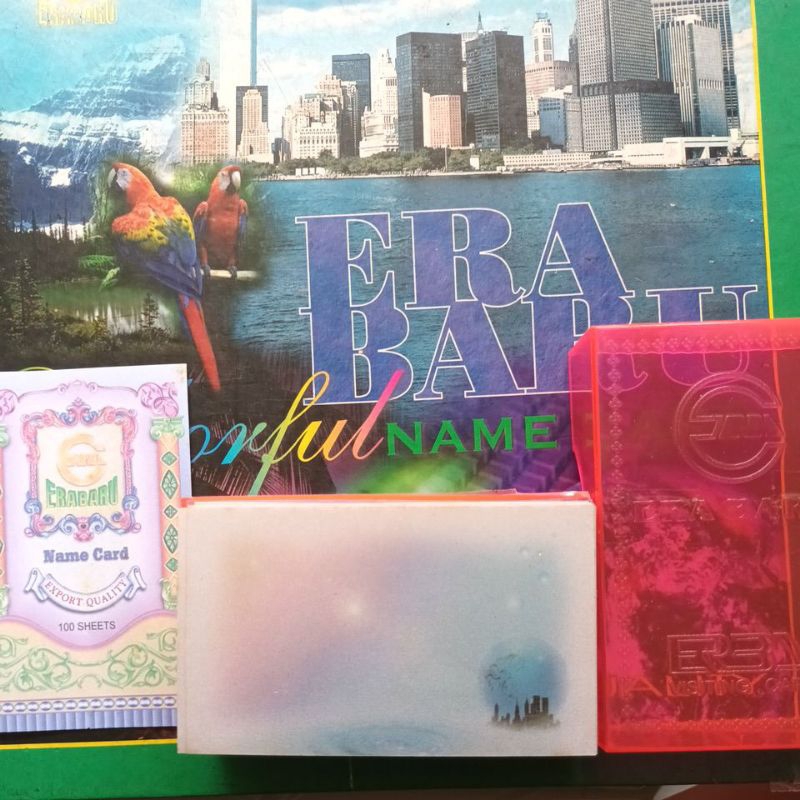 

ERBA PROMO KARTU NAMA ERA BARU | PRODUK DIJAMIN ORIGINAL | HARGA TERMURAH | KARTU NAMA ISI 100 | KARTU NAMA POLOS | KARTU NAMA BERGAMBAR