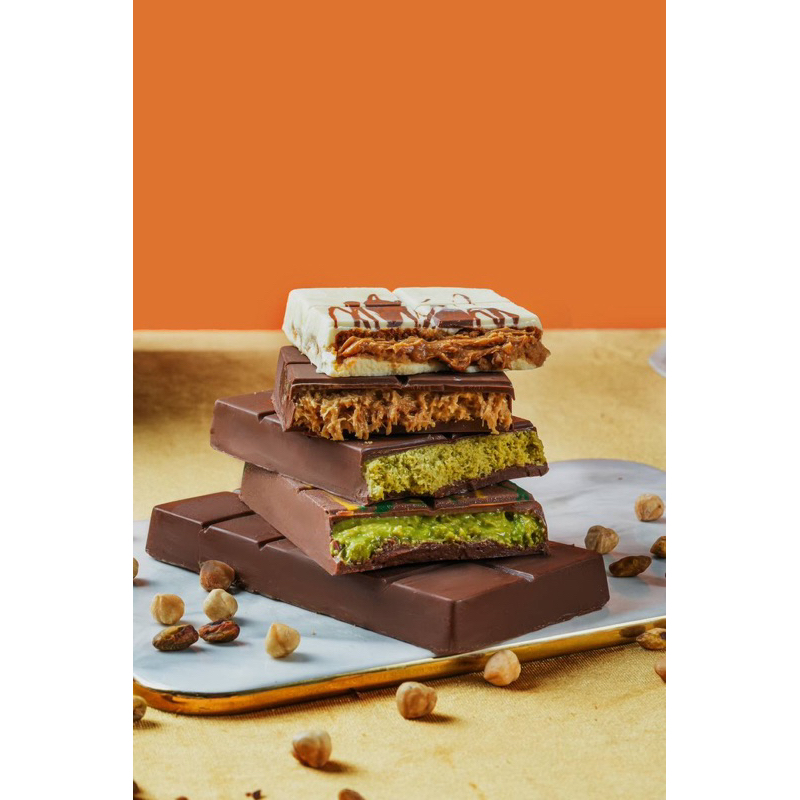 

COKLAT DUBAI KUNAFA PISTACHIO FREE TAS&ICEGELL