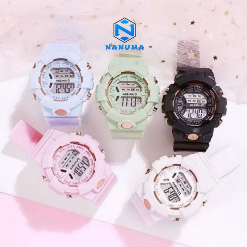Jam Tangan Rubber Digital Sport