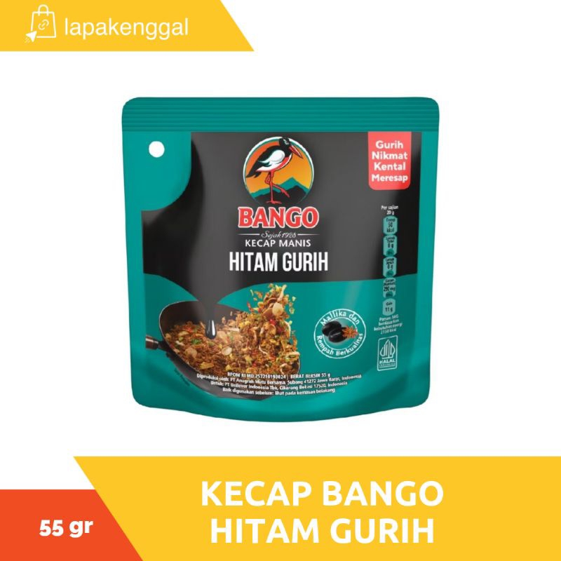 

Bango Kecap Manis Hitam Gurih 55 gr