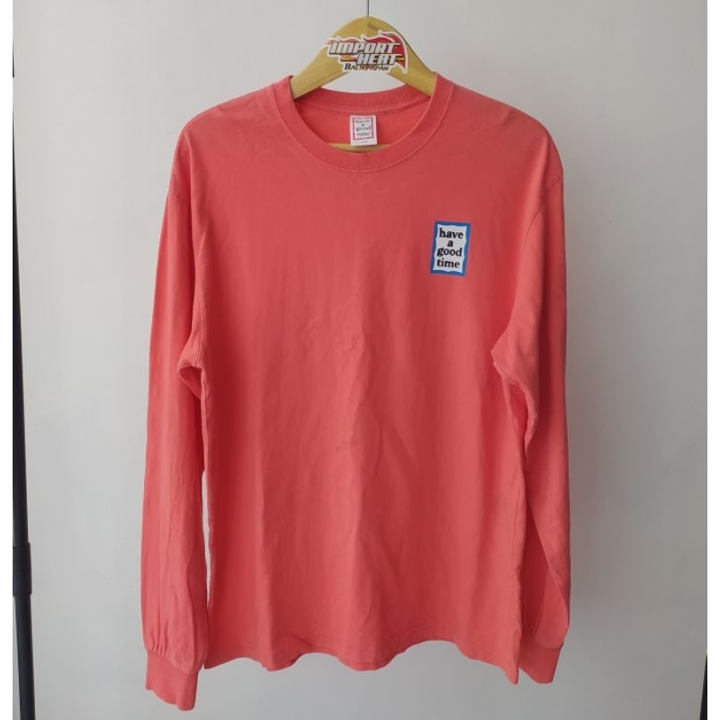 Have A Good Time Mini Blue Frame Longsleeve Shirt