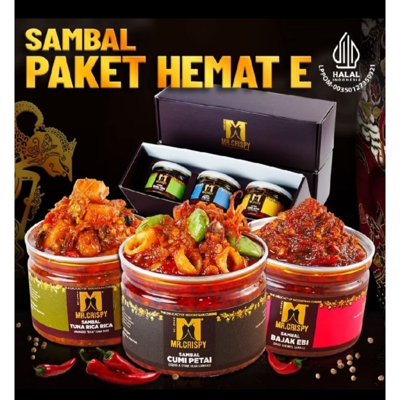 

PAKET HEMAT SAMBEL PEDAS