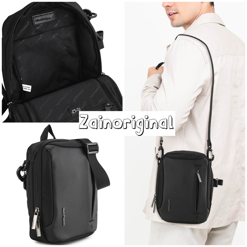 READY ORIGINAL HUSH PUPPIES EMERIC SLING BAG TAS SLEMPANG PRIA KEREN