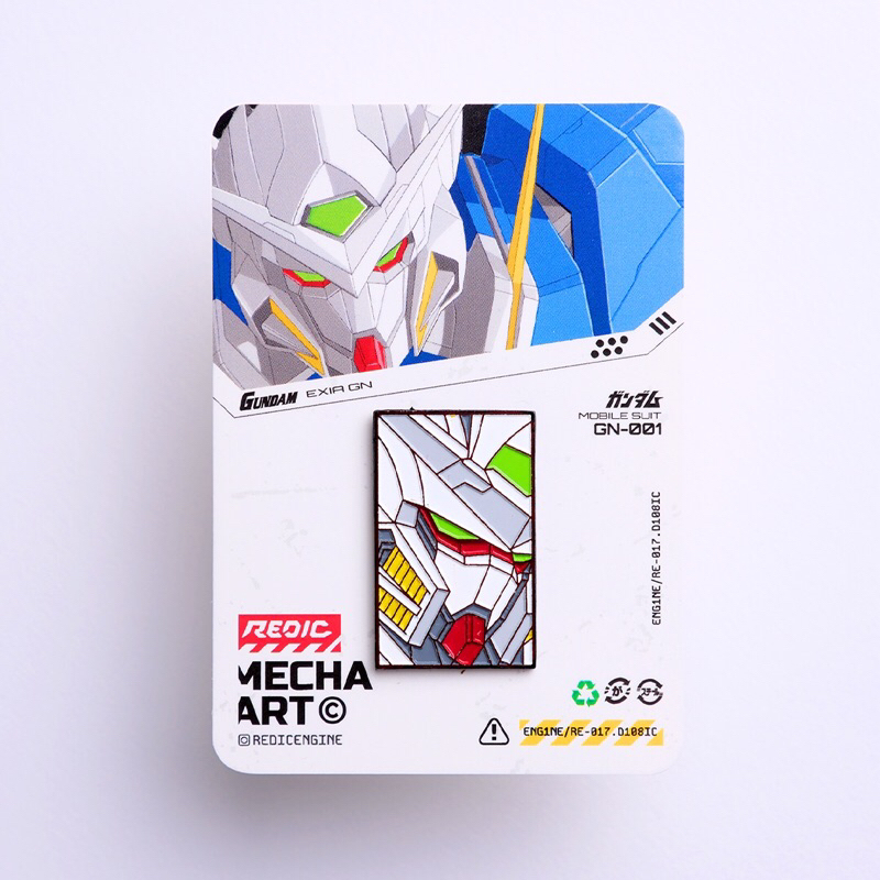 Pin Enamel Gundam EXIA GN-001