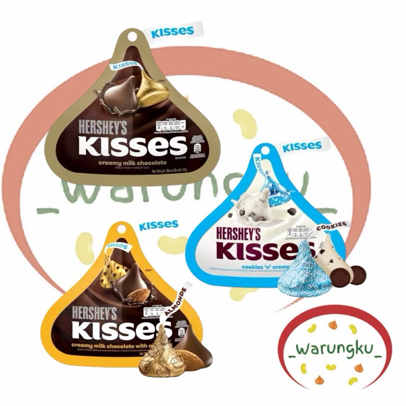 

Coklat HERSHEY’S KISSES 36gr Aneka Rasa Chocolate