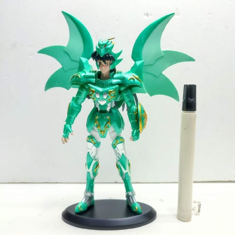 mainan mini static saint saiya green Myth Cloth EX Pegasus Dragon Shiryu Hyoga Cygnus Phoenix Ikki  