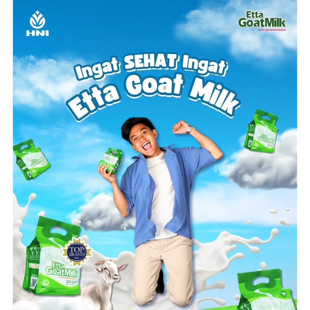 

ETTA GOAT MILK HNI Susu Kambing Etawa Bubuk Organik Solusi Mengatasi Asma Dan TBC Meningkatkan Daya Tahan Tubuh Susu Tinggi Protein dan Kalsium Menjaga Kesehatan Tulang Terlaris Dan Original