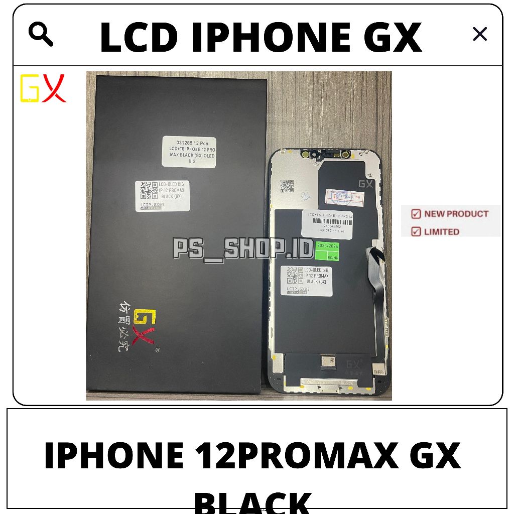 LCD TOUCHSCREEN IPHONE 12 PROMAX BIG OLED GX / JH FHD MOVE IC