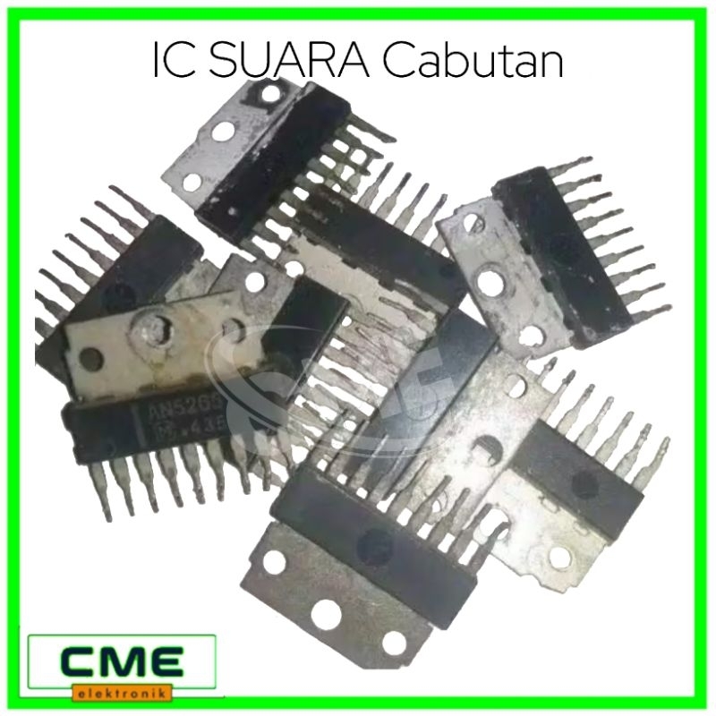 IC Cabutan KA7630 / BA5412 / TA7222AP / KIA6283 / AN17823 / TDA7056 / TDA1013 / UTC2611 / TDA2611 / 