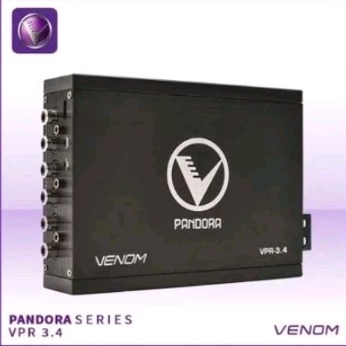 Digital Signal Processor Venom Pandora 4 Channel VPR 3.4 - Processor Venom Pandora VPR 3.4 DSP - Ven