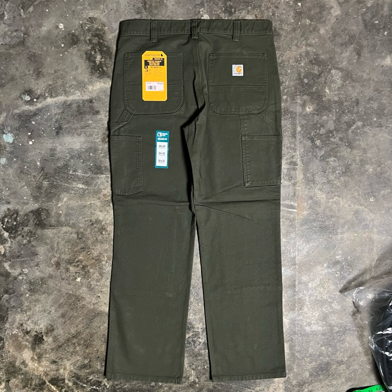 B3334 Double Knee Pant Moss - Original 100%