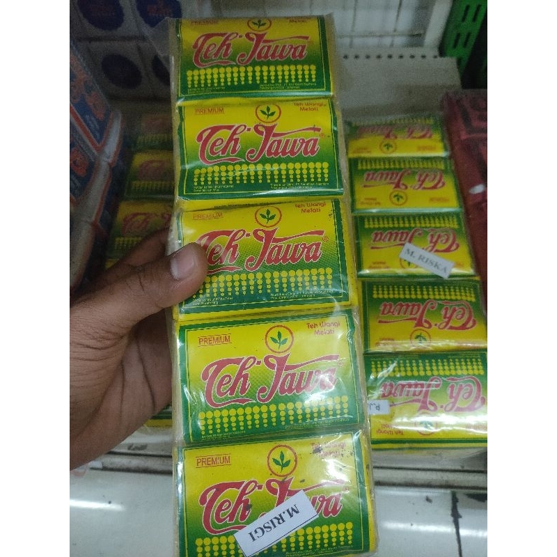 

Teh Jawa Kuning Premium Isi 5 dan Isi 10
