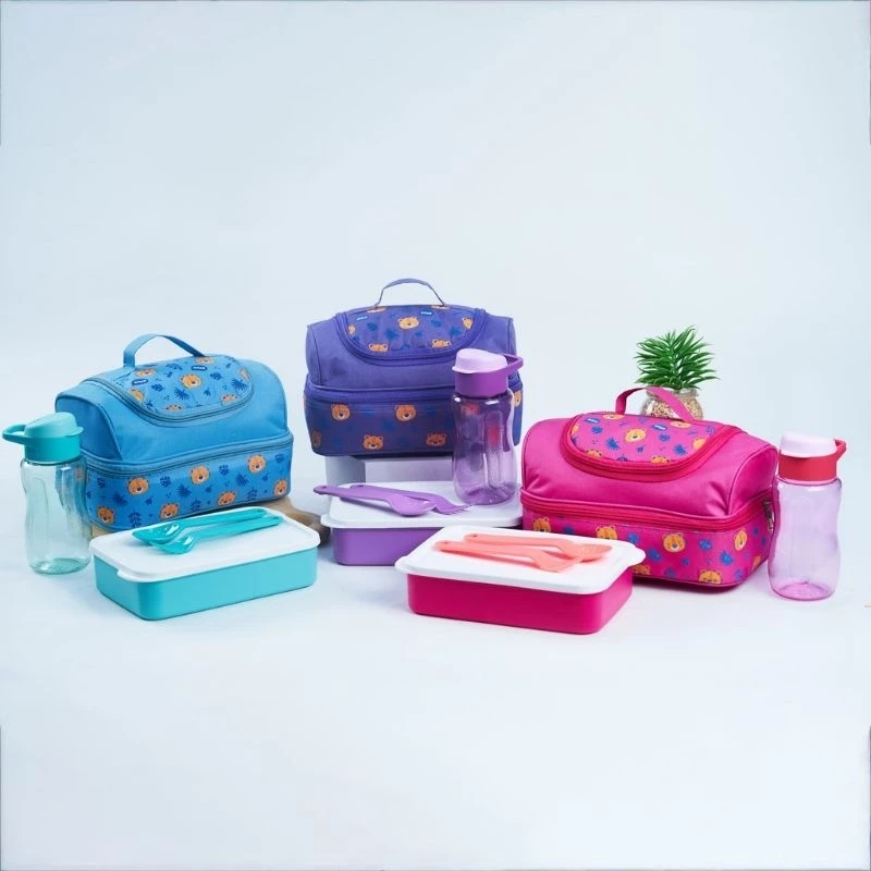Tas Bekal Set Kotak Makan Anak Set Kotak Bekal Set Free Tas Bekal Smiley