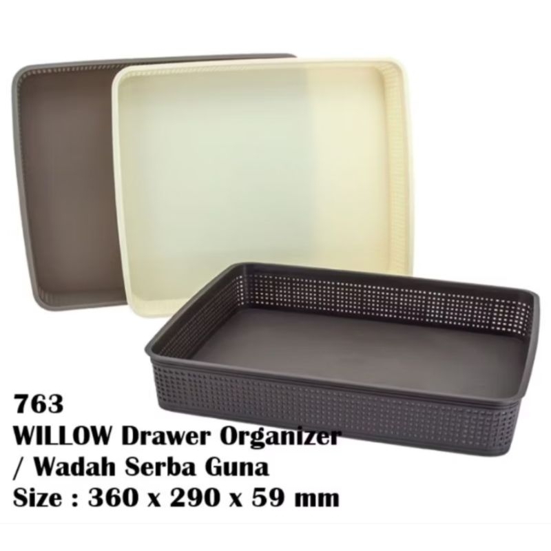 WADAH SERBAGUNA KERANJANG PLASTIK GREENLEAF 763