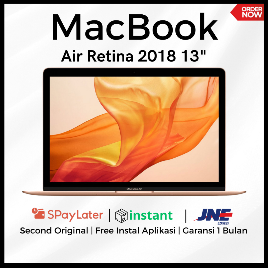 MacBook Air Retina 2018 13inci Second Original