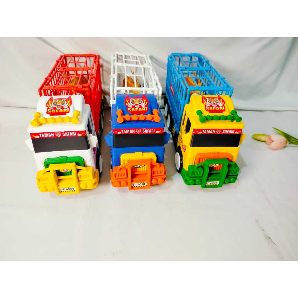 MAINAN TRUK MUATAN HEWAN SAFARI ANIMALS BP 6028 -2228