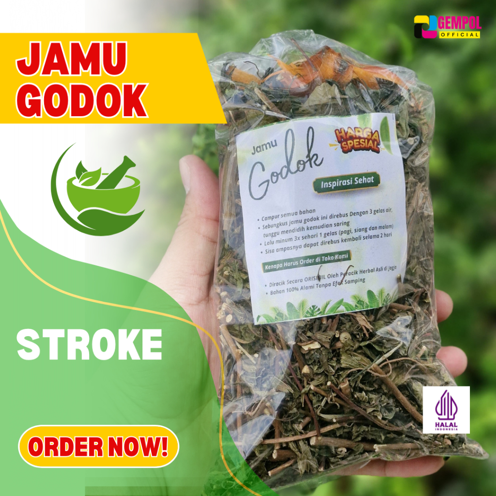 

OBAT STROKE PALING AMPUH / JAMU GODOK ASLI ORIGINAL OBAT STROKE HERBAL HALAL