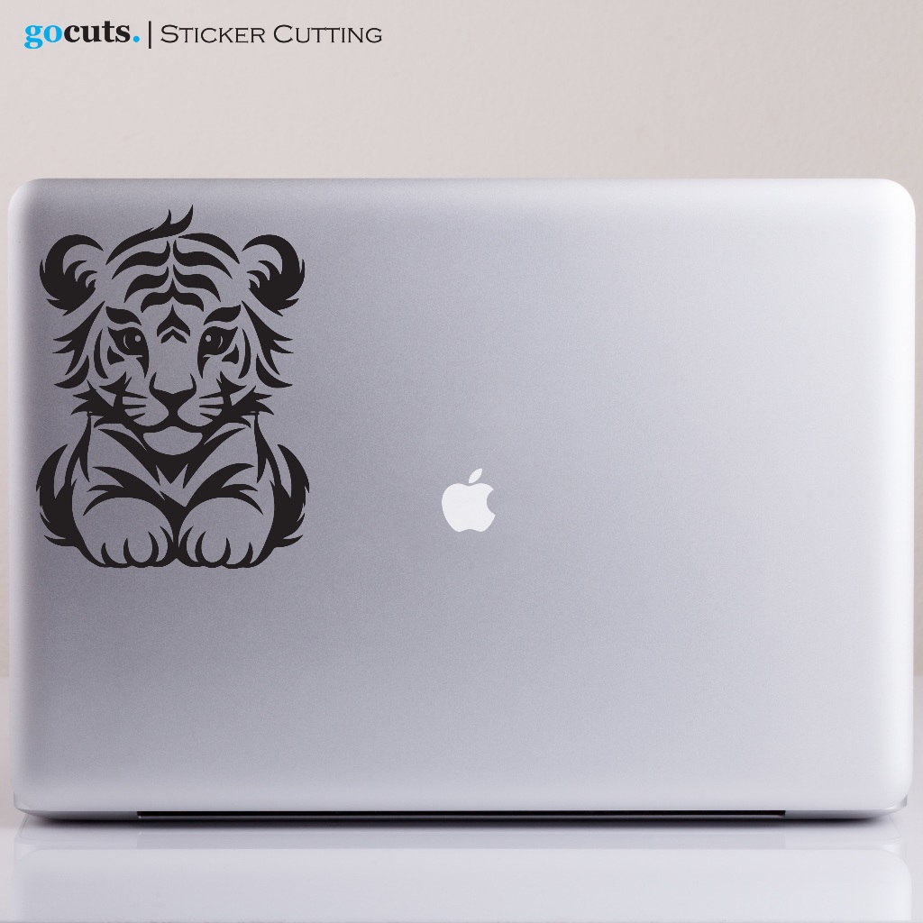 

Stiker Baby Tiger Sticker Cutting Laptop Mobil Motor