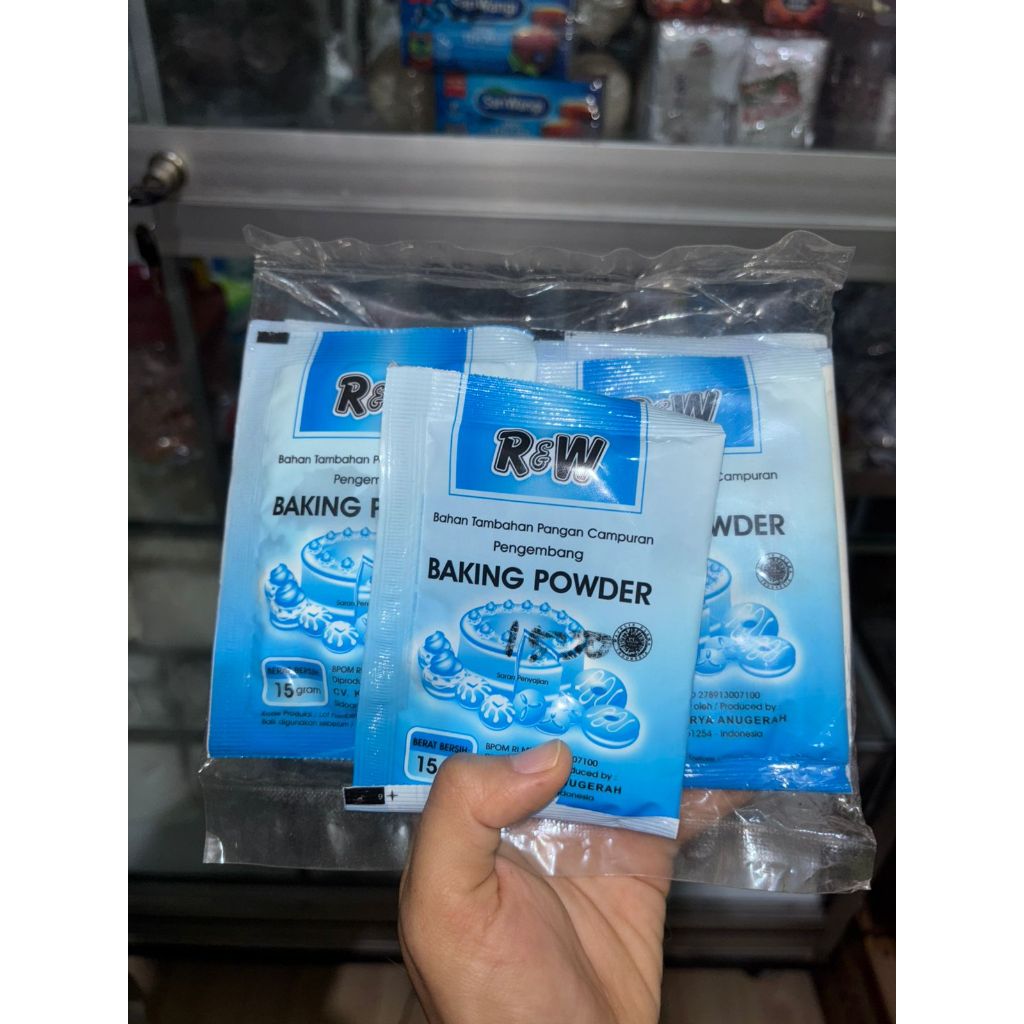 

15gram Baking Powder R&W Bahan Tambahan PanganCampuran Pengembang