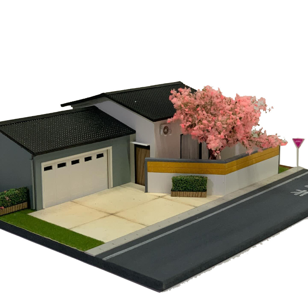 Yole Diorama Rumah Jepang 1/64