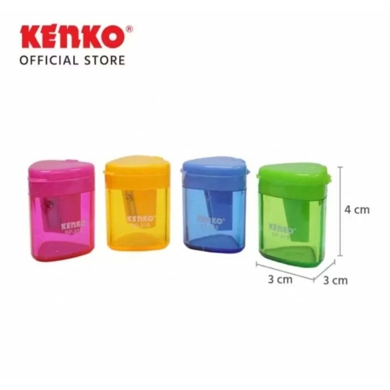 

Rautan Sharpener Triangular Kenko SP-318 Serutan Pensil Kenko (1 Pcs)
