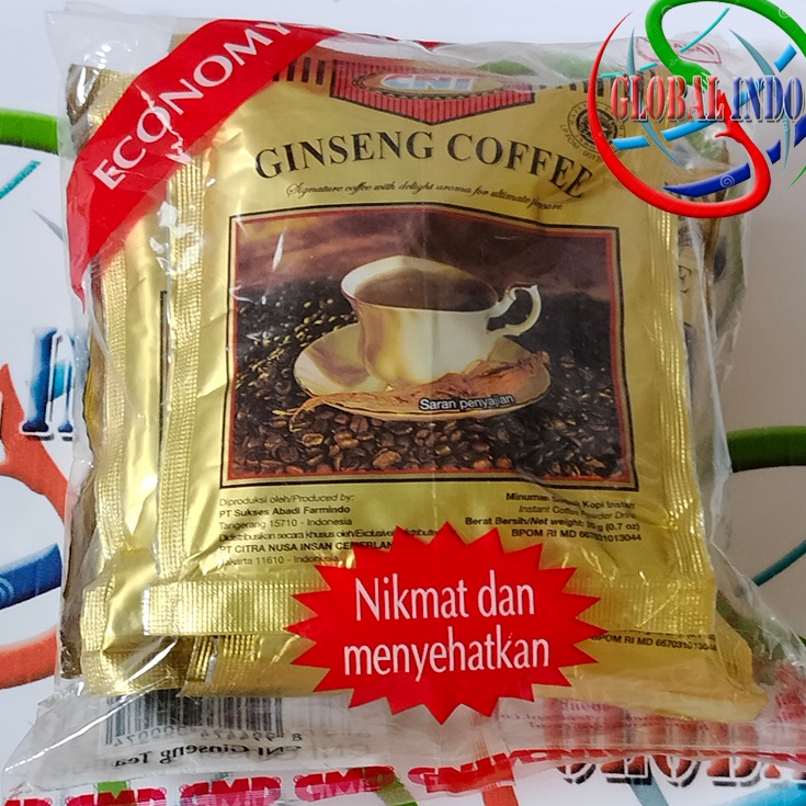 

STOCK MASIH BANYAK CNI Ginseng Coffee Paket Ekonomis