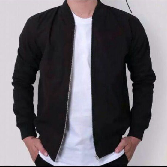 Jaket bomber kanvas  Jaket bomber pria  Bomber pria kanvas