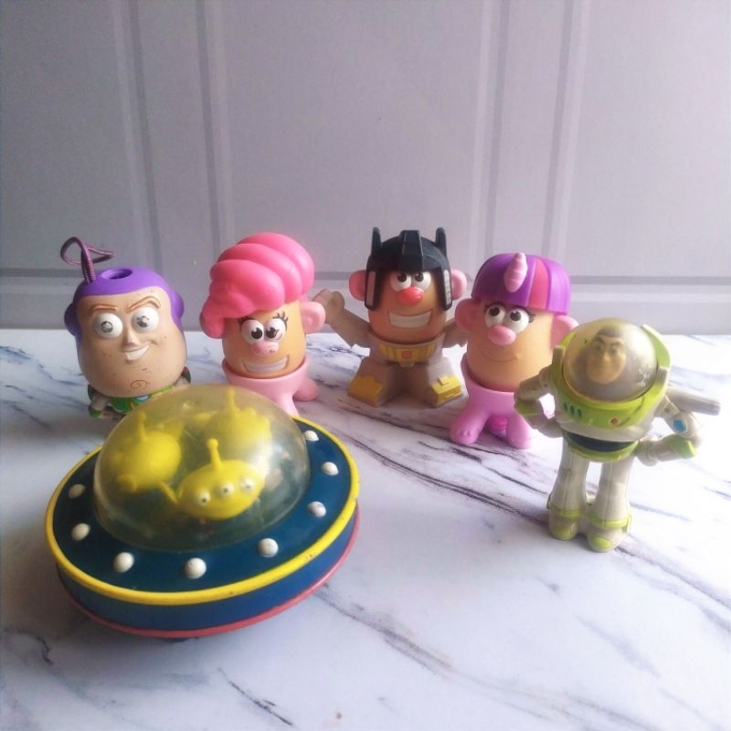 Figur Toys Story - Potato Head Figure Mainan Bekas Ori dan Mcd Happymeal