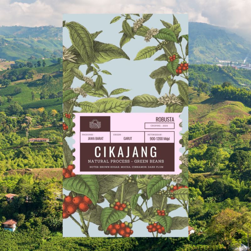 

Green Bean Robusta Cikajang Garut Jawa Barat