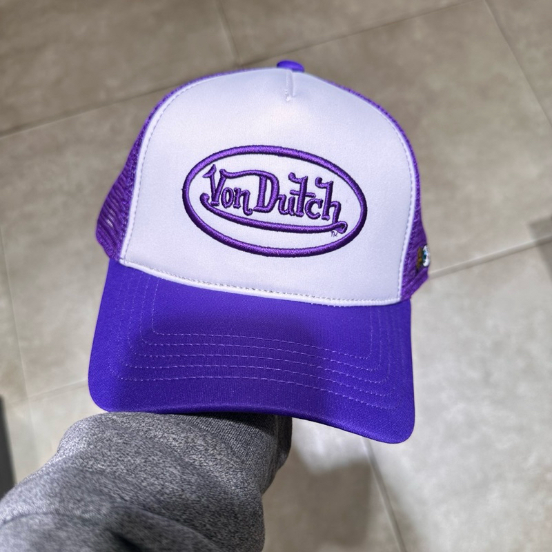 VONDUTCH topi trucker ungu NEW ORIGINAL 100%