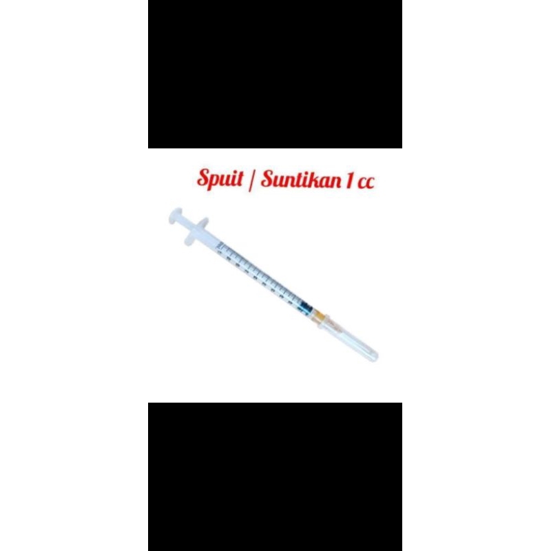 Spuit 1cc, 3cc, 5cc, 5cc