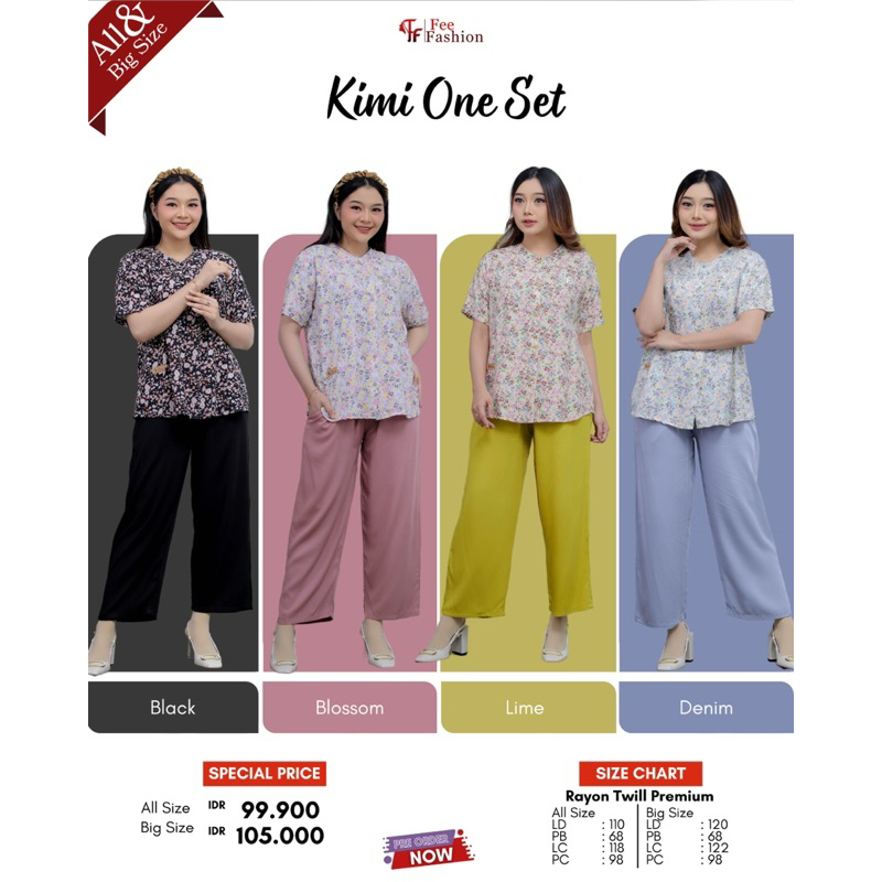 KIMI ONE SET BY FEE FASHION ORIGINAL BRAND