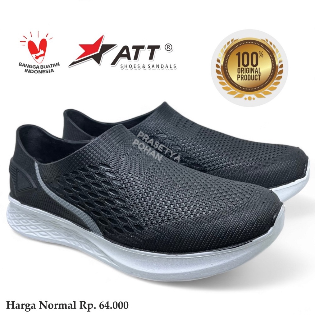 Sepatu Karet Pria ATT ginal  Sepatu Kerja Pria Tahan Air