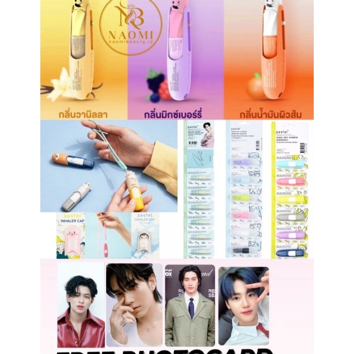 PALING DIMINATI  READY  PASTEL BRAND POCKET INHALER PASTEL X BIBEL BUILD X BAMBAM