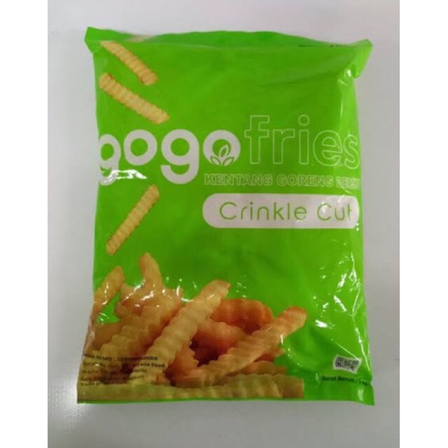 

Kentang Gogo Crinkle 1kg