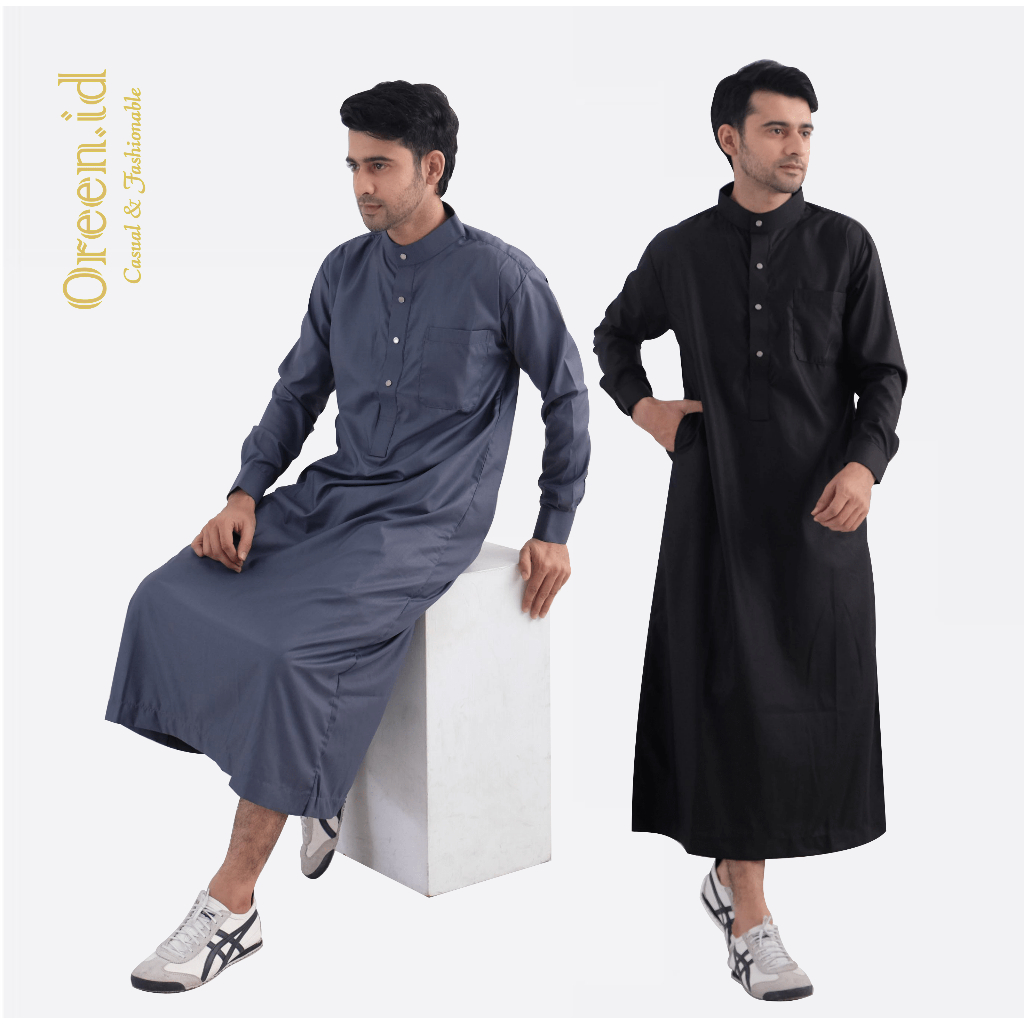 Oreen.id Islamic Jubba | Gamis Pria Tangan Panjang
