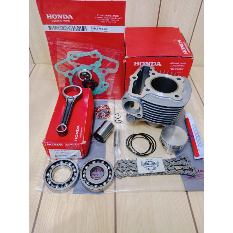 Blok seher komplit koj,6 aitem Honda Genio/beat deluxe 2020