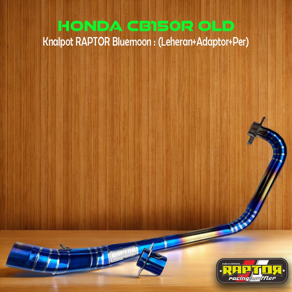 RAPTOR Leheran Plus Adaptor Knalpot Racing Honda CB150R Old - Bluemoon